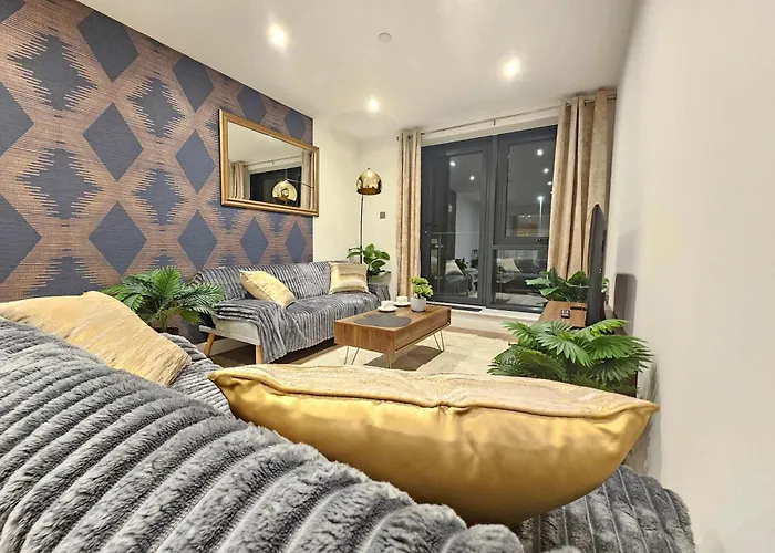 Lux 2bed 2bath With Terrace Center Διαμέρισμα Elland